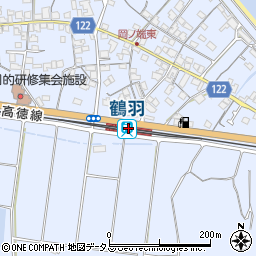 香川県さぬき市周辺の地図