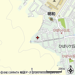 広島県呉市焼山ひばりヶ丘町17-8周辺の地図