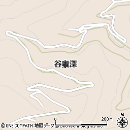 和歌山県橋本市谷奥深周辺の地図
