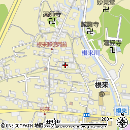 和歌山県岩出市根来1326周辺の地図