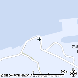 愛媛県越智郡上島町岩城4581周辺の地図