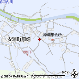 広島県呉市安浦町大字原畑578-1周辺の地図