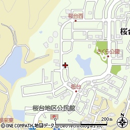 和歌山県岩出市桜台64周辺の地図
