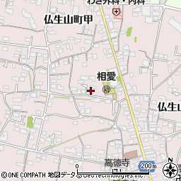 香川県高松市仏生山町558周辺の地図