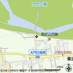 和歌山県伊都郡かつらぎ町東渋田44周辺の地図