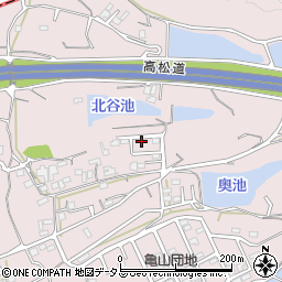 香川県丸亀市飯山町東坂元1209-14周辺の地図