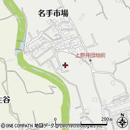 和歌山県紀の川市名手市場1255周辺の地図