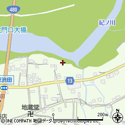 和歌山県伊都郡かつらぎ町東渋田409周辺の地図