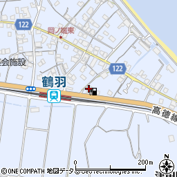 久米加株式会社　津田営業所周辺の地図