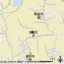 和歌山県紀の川市中三谷588周辺の地図
