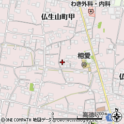 香川県高松市仏生山町579-2周辺の地図