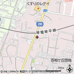 香川県高松市仏生山町1671-1周辺の地図