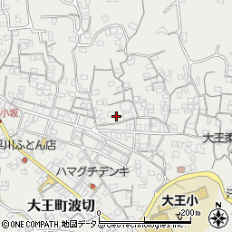三重県志摩市大王町波切828周辺の地図