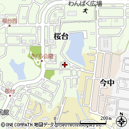 和歌山県岩出市桜台669周辺の地図