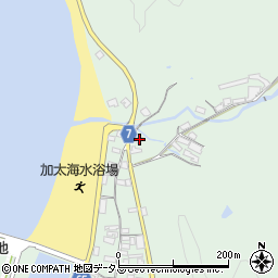 和歌山県和歌山市加太1677周辺の地図