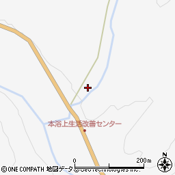 山口県下関市豊田町大字一ノ俣1232周辺の地図