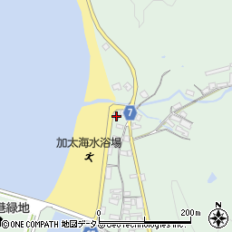 和歌山県和歌山市加太1671周辺の地図