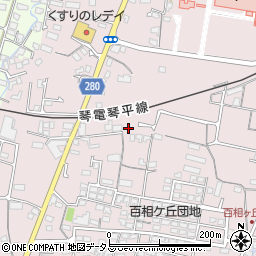 香川県高松市仏生山町1682-7周辺の地図