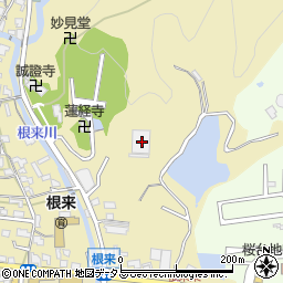 和歌山県岩出市根来381周辺の地図