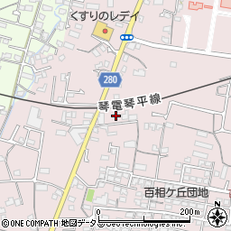 香川県高松市仏生山町1672周辺の地図