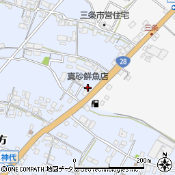 真砂鮮魚店周辺の地図