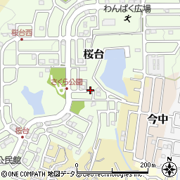 和歌山県岩出市桜台664周辺の地図