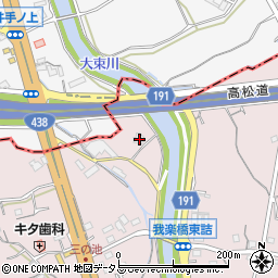 香川県丸亀市飯山町東坂元602周辺の地図