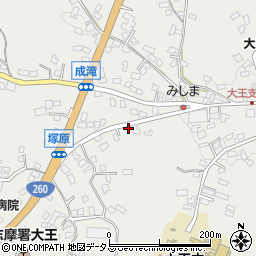 三重県志摩市大王町波切1673周辺の地図