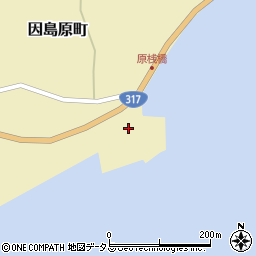 広島県尾道市因島原町1154周辺の地図