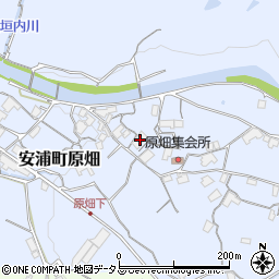 広島県呉市安浦町大字原畑410周辺の地図