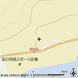 広島県尾道市因島原町216周辺の地図
