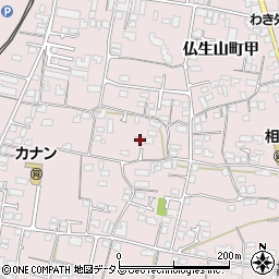 香川県高松市仏生山町698周辺の地図
