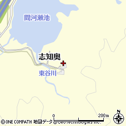 兵庫県南あわじ市志知奥684周辺の地図