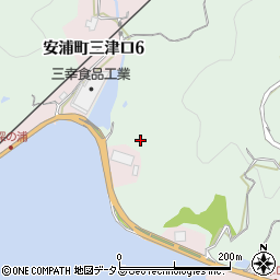 広島県呉市安浦町大字三津口1818周辺の地図
