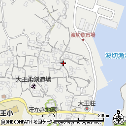 三重県志摩市大王町波切569周辺の地図