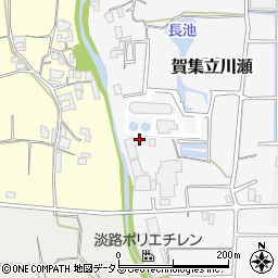 兵庫県南あわじ市賀集立川瀬353周辺の地図