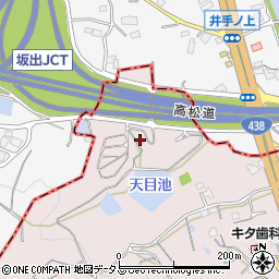 香川県丸亀市飯山町東坂元522周辺の地図