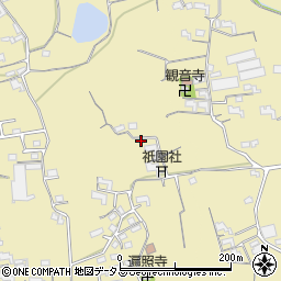 和歌山県紀の川市中三谷588-1周辺の地図