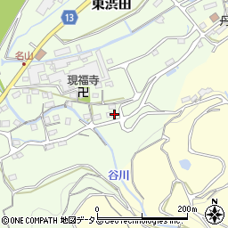 和歌山県伊都郡かつらぎ町東渋田687周辺の地図