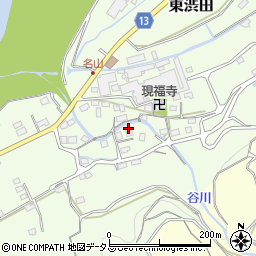 和歌山県伊都郡かつらぎ町東渋田572周辺の地図