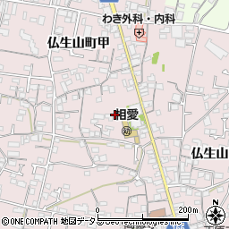 香川県高松市仏生山町557周辺の地図