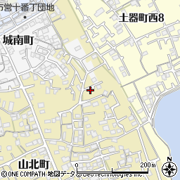 香川県丸亀市山北町905-5周辺の地図