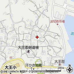 三重県志摩市大王町波切572周辺の地図