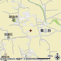 和歌山県紀の川市東三谷391周辺の地図