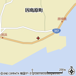 広島県尾道市因島原町707周辺の地図