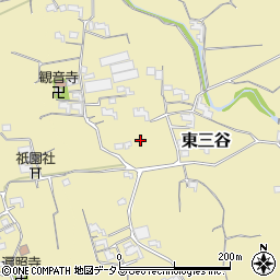 和歌山県紀の川市東三谷391-1周辺の地図