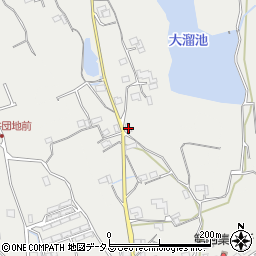 和歌山県紀の川市名手市場1106周辺の地図