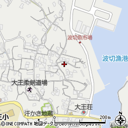 三重県志摩市大王町波切590周辺の地図