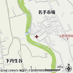 和歌山県紀の川市名手市場1239周辺の地図