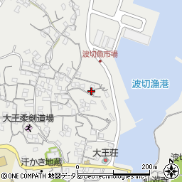 三重県志摩市大王町波切595周辺の地図